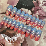 Holographic Ombre Press on Nails