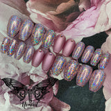Faith Glitter Press On Nails