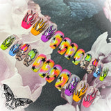 Hand Painted Trolls Press on Nails